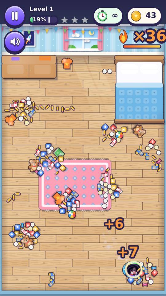 Vacuum the Mess! screenshot