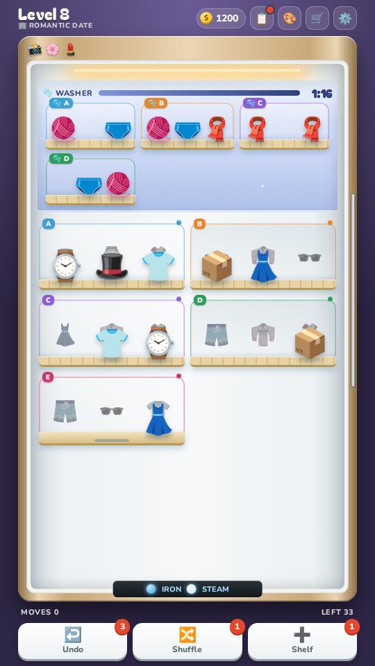 Closet Sort screenshot