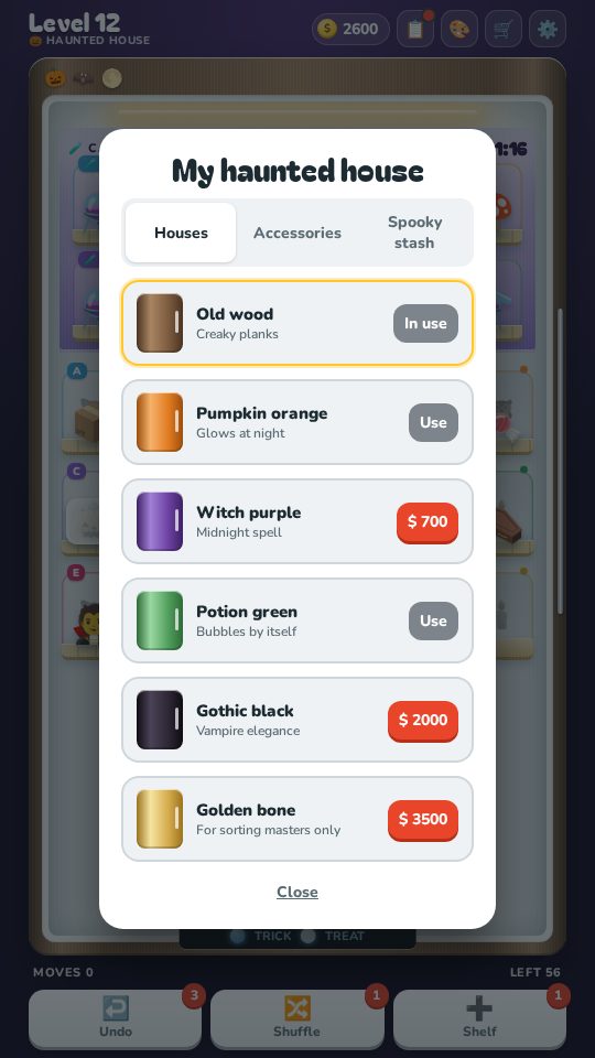 Halloween Sort screenshot
