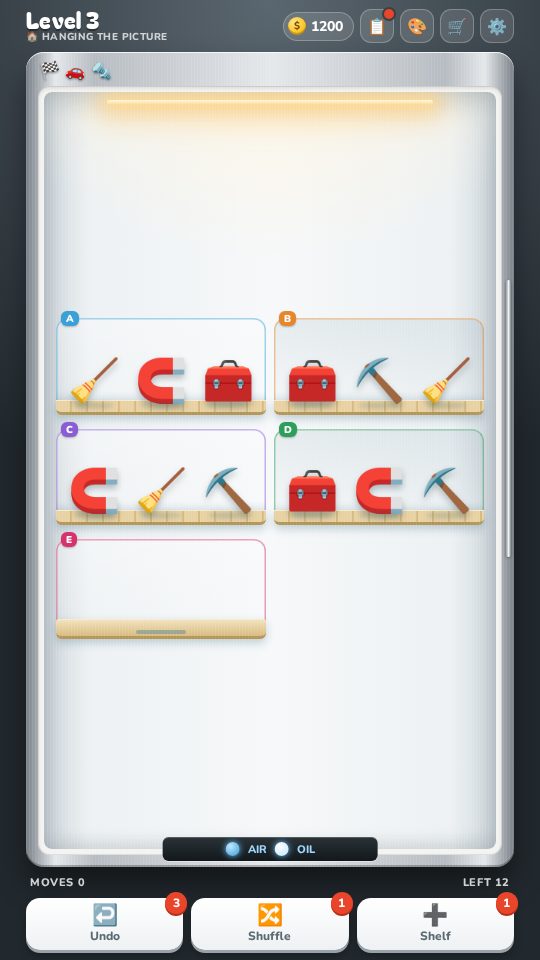 Workshop Sort screenshot