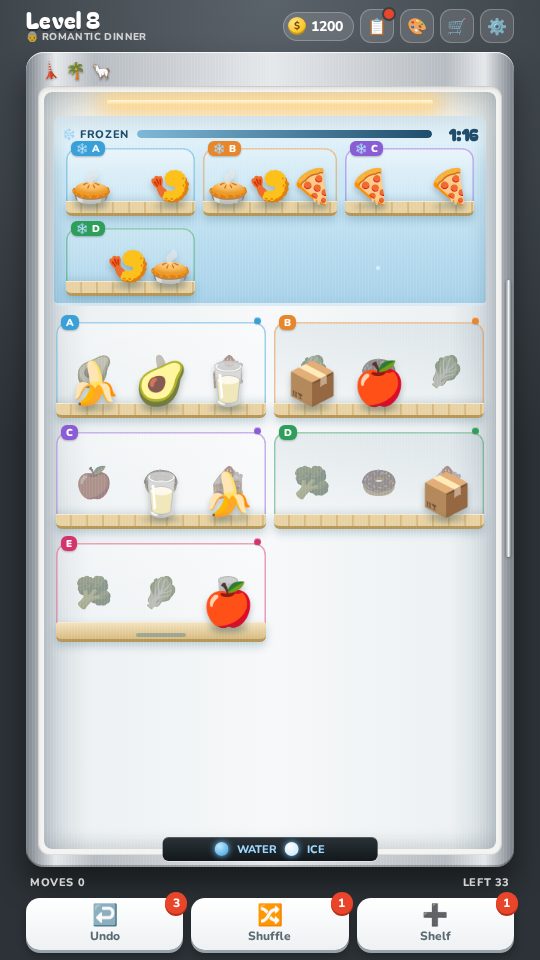 Fridge Sort screenshot