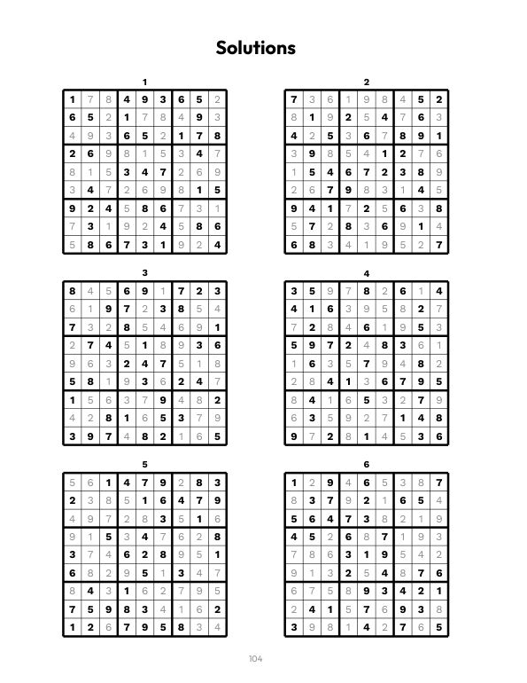 Extra Large Print Sudoku for Seniors: página de muestra 3