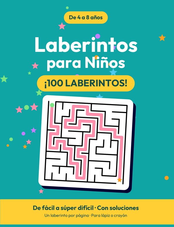 Laberintos para Niños de 4 a 8 Años
