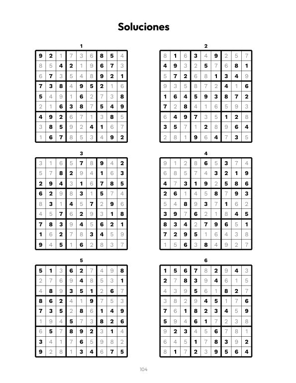 Sudoku para Adultos Mayores – Letra Extra Grande: página de muestra 3